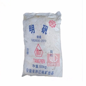 明礬，工業(yè)明礬，KAl(SO?)?·12H?O